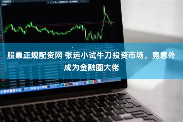 股票正规配资网 张远小试牛刀投资市场，竟意外成为金融圈大佬